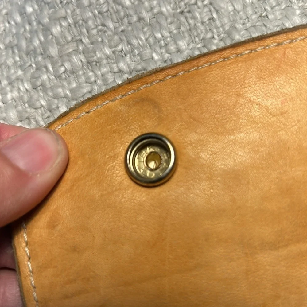 COUNTRY BUG WALLET BROWN LEATHER